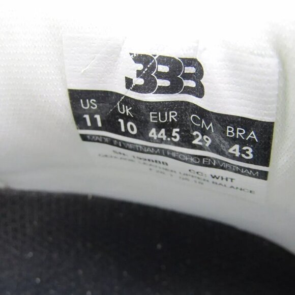 NEW BIG BALLER BRAND Z02.19 Sneaker Support Versatile Basketball White Size 11 main image 8